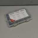 Black Self Tapping TEK Screws Assortment,410 Stainless Steel #8#10#12 Hex Head Self Drilling Screws for Metal