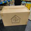 Mini Tabletop Greenhouse 12"x8"  Compact Indoor Plant House with Clear Acrylic Panels & Wood Frame with 4" Pots for Herbs, Seedlings, Cuttings & Propagation - Cat Safe