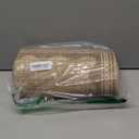 GarveeHome 2x6 Runner Rug for Hallway Washable Kitchen Rugs Non Slip Solid Tan Jute Digital Printing Modern Soft Low-Pile Scalloped Indoor Carpet for Entryway Laundry Room Floor Mats