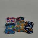 Male Dog Diapers Reusable High Absorbing Male Dog Wraps Washable Dog Diapers Male Small with Cute Patterns 5packs (S, 9 - 11 Waist)