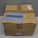 BSSN Farmhouse Laundry Storage Set - Metal Canister for Laundry Pods & Dryer Sheets, Glass Soap Dispenser & Toothbrush Holder | Pink Rustic Decor with Scoop | Laundry Room Organization