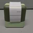 Joysea D2 Label Maker Machine with Tape, Thermal Label Printer with Multiple Templates for Office Organization, Home, Small Business, Includes 1 Roll 2" x 1.18" Adhesive Labels, Green