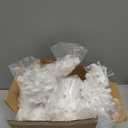 24 PCS Balloon Weights Metallic Anchor, Balloon Holder Heavy Weights with 1 Roll Iridescent Crimped Ribbon for Balloons Table Party Favor Birthday Decor(White)