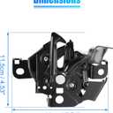 X AUTOHAUX No.53510-0R030/535100R030 Car Engine Hood Latch Lock for Toyota RAV4 2013 2014 2015 2016 2017 2018 Hood Latch Assembly Hood Lock Assy