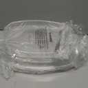 Appetizer Serving Tray on Ice with 1 Stainless Steel Ice Scoop and 5 Forks Chilled Platter with Lid, 4 Compartments for Shrimp Cocktail Fruits Veggies Seafood Dips, Cold Dish for Party