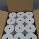2 5/16" x 400' Gas Station Thermal Receipt Paper Rolls (24 Rolls) - Pay At Pump. Compatible with Dresser Wayne, Gilbarco, VeriFone Ruby, Speedpass, Vista and Other POS Systems.