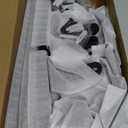 10 Pieces Bathroom Accessories Set, Bathroom Hardware Set, 24 inch Towel Bar, Towel Racks for Bathroom, Robe Towel Hooks, Toilet Paper Holder Wall Mounted, Black