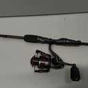 Ugly Stik GX2 Youth Spinning Reel and 5'6" Fishing Rod Combo, Red/Gold, 2-Piece, Graphite and Fiberglass Rod with Clear Tip Design, New Model, 30 Size Reel - Medium 