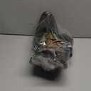 5 Pcs Western Outfits for Men Cowboy Suede Leather Vest Hat Necktie Buckle Belt Sheriff Badge for Halloween Costume (X-Large, Brown)