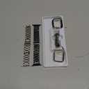 Stainless Steel Band and Case Compatible With Apple Watch Iwatch Ultra Series 11 10 9 8 7 6 5 4 3 2 1 SE 49mm 45mm 46mm 44mm 42mm 41mm 40mm 38mm,Men Women Classic Classy Metal Business (Black&Silver)