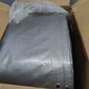 Tarps Heavy Duty Waterproof 24x36 Feet, 10Mil Multipurpose Large Tarp Cover with Metal Grommets and Reinforced Edges, Silver/Brown Tarp by RAINDEWAY (24'36'-Finished Size, Silver/Brown)