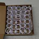 Outdoor Light Mounting Clips for Govee H706, 60 Pcs White, Replace 3M Glue, Secure Installation for Govee Pro Permanent Outdoor Lights Extension