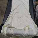 Stretch Spandex Chair Covers - Ivory 11 PCS, Folding Kitchen Chairs Cover, Universal Washable Slipcovers Protector, Removable Chair Seat Covers, for Wedding Party Dining Room Banquet Event