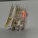 10 x Northland Tackle Ice Fishing Thumper Spoon, Stamped Brass Flutter Spoon Ice Fishing Lure for Walleye, Crappie, & More, 10 Colors, 1/16 Oz, 1/8 Oz, 3/16 Oz,  Oz Lure Sizes (Super-Glo Purple Wonder)