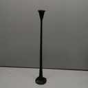 Creative Co-Op Cast Metal Taper Holder, Black