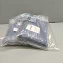 NICETOWN Blackout Curtains for Living Curtains, Triple Weave Home Decoration Thermal Insulated Solid Blackout Curtains & Drapes for Nursery (Stone Blue, Set of 2, 42-inch x 63-inch)