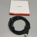 IVANKY DisplayPort Cable 10ft 1.4, VESA Certified 8K DP to DP Cable[8K@60Hz, 4K@144Hz,1080P@240Hz], Support HBR3,32.4Gbps,HDCP 2.2,HDR,Display Port Cord Compatible for Gaming Monitor,TV,PC,Laptop-10ft (Black)