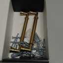 Asidrama 10 Pack 5 Inch(128mm) Champagne Bronze Kitchen Cabinet Handles, Champagne Cabinet Pulls Kitchen Cabinet Hardware for Cupboard Drawer