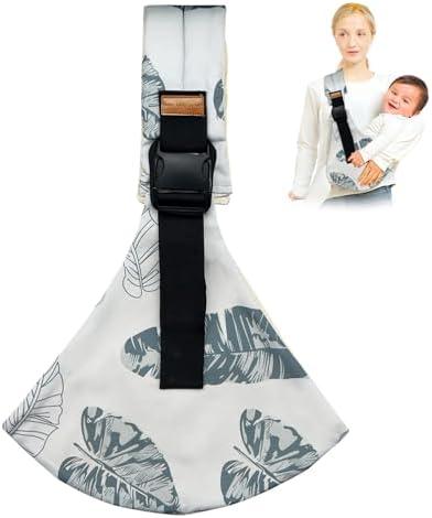 Baby Sling Carrier,Toddler Carrier, 2025 New Baby Sling,Portable and Lightweight Sling,Non-Slip Hip Seat Carrying 10-30lbs(Leaf)