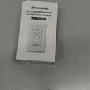 DEWENWILS 20A GFCI Switch Outlet Combo, Tamper-Resistant GFCI Electrical Outlet, 20 Amp GFCI Outlet, Weather Resistant Ground Fault Circuit Interrupter, Self-Test with LED Indicator, ETL Listed, White