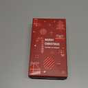 BRISIRA Big and Tall Christmas Shirts for Men Santa Hawaiian Vacation Short Sleeve Button Down Holiday Shirt Lightweight (3X-Large, White-vintage Christmas Hat)