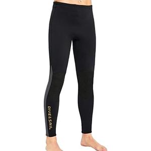 Wetsuit Pants 3mm Neoprene Pants Men Surfing Pants Keep Warm for Diving Surfing Swimming Snorkeling Scuba Kayaking Pants L Size