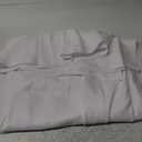 Oval Tablecloth 60x120 Inch Polyester Fabric Table Cloth Solid White Heavy Duty Table Cover Washable for Dinning Kitchen Home Party