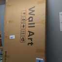 Framed Extra Large Blue Abstract Wall Art for Living Room, Modern Canvas Prints Painting Artwork for Walls, Minimalist Abstract Pictures for Living Room Dining Room Bedroom Office Wall Decor 30x60 In