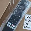 Voice Replacement for Toshiba TV Remote 55LF621U19 TF50A810U19 43LF621U21 50LF621U21 55LF621U21 32LF221C19 50LF711U20 55LF711U20 65LF711U20 43LF711U20 TF-43A810U21 1T86000001I-DHUTM-02