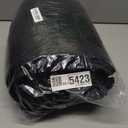 Yimobra Bathroom Runner Rugs 55"x24", Non Slip and Absorbent Bath Mat, Super Soft Water Absorbent Hallway Carpet, Machine Washable Rug for Vanity Tub Shower, Black