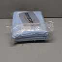 Ultra Soft 6 Pack Cotton Towel Set, Contains 2 Bath Towels 28x55 inch, 2 Hand Towels 16x24 inch & 2 Wash Coths 12x12 inch, Ideal Everyday use, Compact & Lightweight - Blue