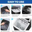 Sylvan Ice Machine Cleaner and Descaler | 2x 16 oz (8 uses) | Free Cloth | Made in USA | Nickel Safe Ice Maker Cleaner and Descaler | Universal Compatibility for Commercial & Residential Ice Makers