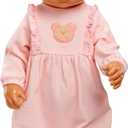 Baby Born Learn to Walk Baby Doll Olivia - Gray-Green Eyes: Realistic Features for Kids Ages 3+, Walks, Crawls, Sits & Kicks, Eyes Open & Close, Multiple Sound Effects