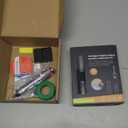 Cordless Soldering Iron Kit, Rechargeable USB-C Soldering Pen with OLED Screen, Portable Battery Powered Solder Iron for Electronics Repair, Includes 3 Tips & Lead-Free Solder Wire