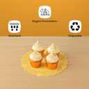 Restaurantware-Pastry Tek 6 x 6 Inch Lace Doilies, 4,000 Decorative Tableware Placemats - Disposable, Round, White Paper Table Doilies, for Birthdays, Or Weddings, Table Decor