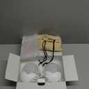 Hands Free Breast Pump Wearable MY-375 - Strong Suction, Low Noise, Wearable Breastfeeding Pump with 4 Mode &12 Levels, Portable Electric Breast Pump 24mm - 19/21/Insert/Flange, 2 Pack (White)