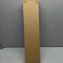 Saloniture Jumbo Half Round Massage Table Bolster Pillow Pad - 26 x 9 x 4.5 Inch - Gray Velour