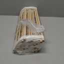 20-Shelf Hanging Wall Fabric Organizer, Over The Door Cloth Organizer with 4 Hooks, Closet Hanging Fabric Storage for Sewing & Quilting Collection (16.5 Inch)