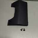 Car Tow Hook Cover for Land LR3 05-09 LR4 10-12, Plastic Rear Bumper Tow Towing Eye Hook Cover Black, OE: DPO500011PCL