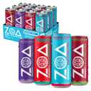 ZOA Zero Sugar Energy Drink, Variety Pack, 12 Pack, 12 Fl Oz Exp. 08/09/2026