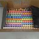 JOYIN 180 PCS Washable Sidewalk Chalks Set in 20 Colors Non-Toxic Jumbo Chalk for Outdoor Art Play, Painting on Chalkboard, Blackboard and Playground