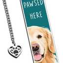 Golden Retriever Gifts for Women Men, Gift for Golden Retriever Lovers, Dog Mom Gifts for Women, Christmas Gift for Dog Lovers, Stocking Stuffers for Kids Adults, Reading Accessories for Book Lover