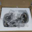 Decorative Resin Bookends for Shelves - Heavy Duty Book Ends Holder, Stopper for Office Desk, Bookshelf Organizer, Book Support (2 Pack) (A1)