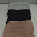 PEHMEA 3 Pcs Women's Oversized T-Shirts Cotton Short Sleeve Vintage Washed Baggy Boyfriend Streetwear Summer Tops (X-Large, Black+grey+khaki)