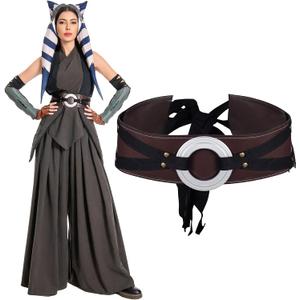 Medieval Costume Belt Women Renaissance Knight Cosplay Accessories Steampunk Outfit Ribbon Prop