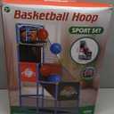 Kids Arcade Basketball Hoop Indoor Outdoor Single Shot Basketball Game for Toddler,Carnival Games Sport Gifts for Boys Girls Ages 3-8 Years Old,Ideal for Competition