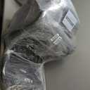 N-GEN GAMING Video Gaming Chair with Footrest Lumbar Support for Home Office High Back Recliner Height Adjustable Ergonomic Comfy Fabric Computer Desk Chair (Black)