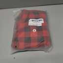 Plaid Dog Hoodie Sweatshirt Sweater for Large Dogs Cat Puppy Clothes Coat Warm and Soft(L)