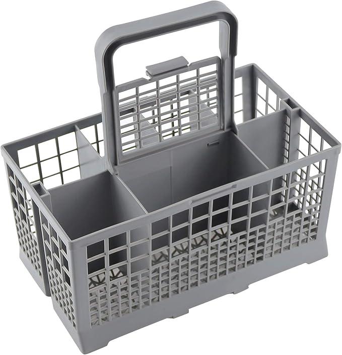 Cenipar Dishwasher Cutlery Basket(9.6" x 5"x 4.8") Universal Silverware Basket Compatible with G-E Whirl-pool Sam-sung, May-tag Kitchen-Aid Ken-more Dishwasher