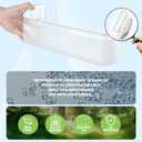UPGRADE 240323002 Refrigerator Door Shelf Bin Replacement Part, Compatible with Frigidaire FGHS2631PF4A, FGHS2655PF5A, FGHS2655PF4, DGUS2645LF6A,FGUS2642LF2 Bottom Shelf with 2 Soda Can Organizer